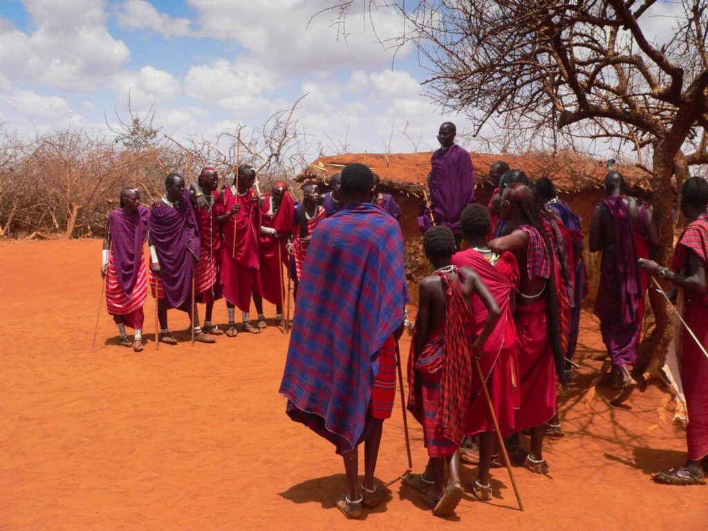 Peuple Massaï Tanzanie danse