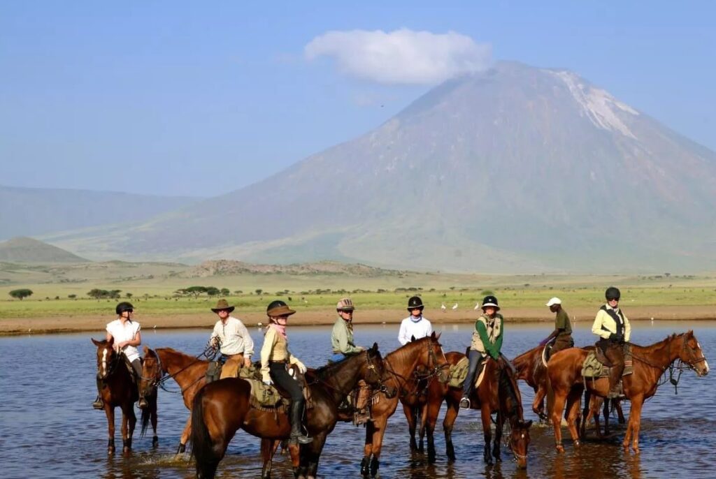 Balade à cheval à Arusha