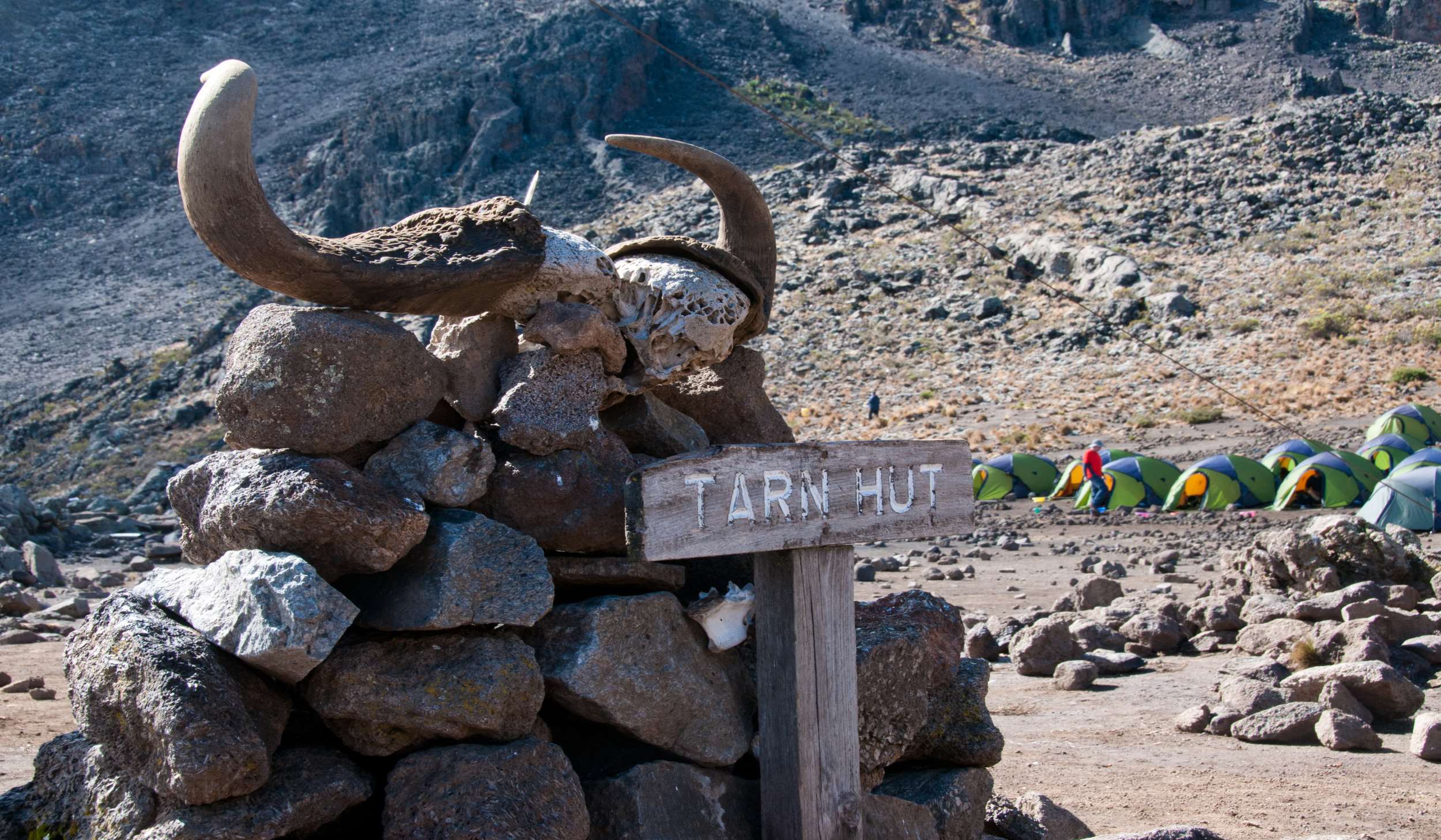 Voie Rongai 6 jours - jour 3 : Kikelewa Camp (3 600 m) - Mawenzi Tarn (4 330 m)